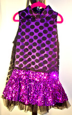 WEISSMANS girl's magenta costume, ballet, dress set, size L girl's