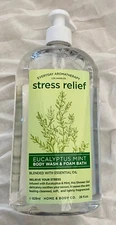 New EVERYDAY AROMATHERAPY Eucalyptus Mint Body Wash Foam Bath Home Body Company