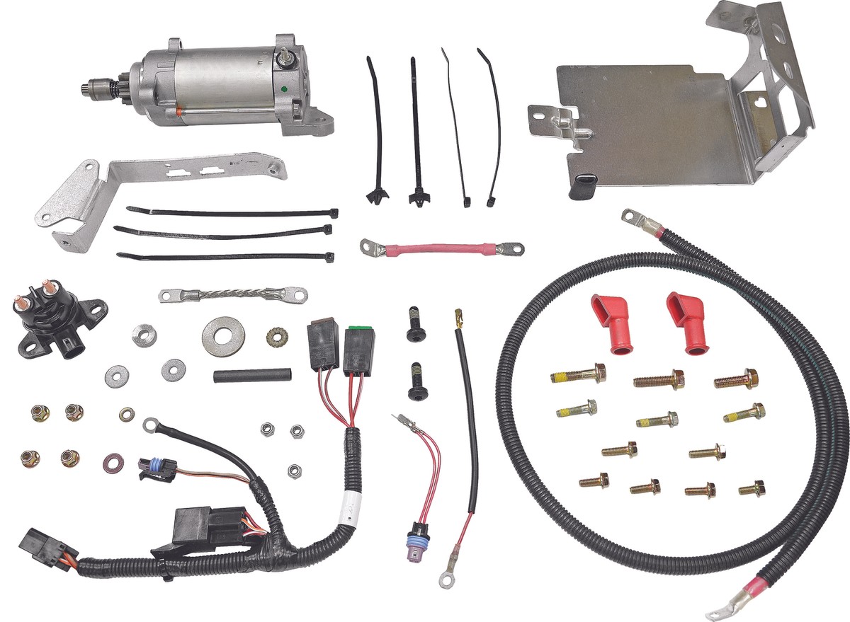 SPI Electric Start Kit 2009-2016 Ski Doo MXZ 600 800 Renegade