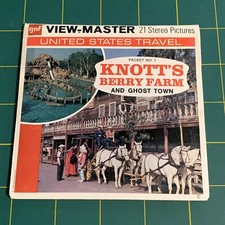 View-Master Knott's Berry Farm And Ghost Town 3 Reel Packet A235 Vintage 2F