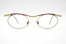 Vintage Italian Design 4030 49 16 140 Colorful Oval Glasses Eyeglasses NOS