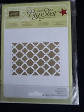 Stampin Up! MODERN MOSAIC Textured Embossing Folder - New/Retired 4-1/2"x 6-3/8"