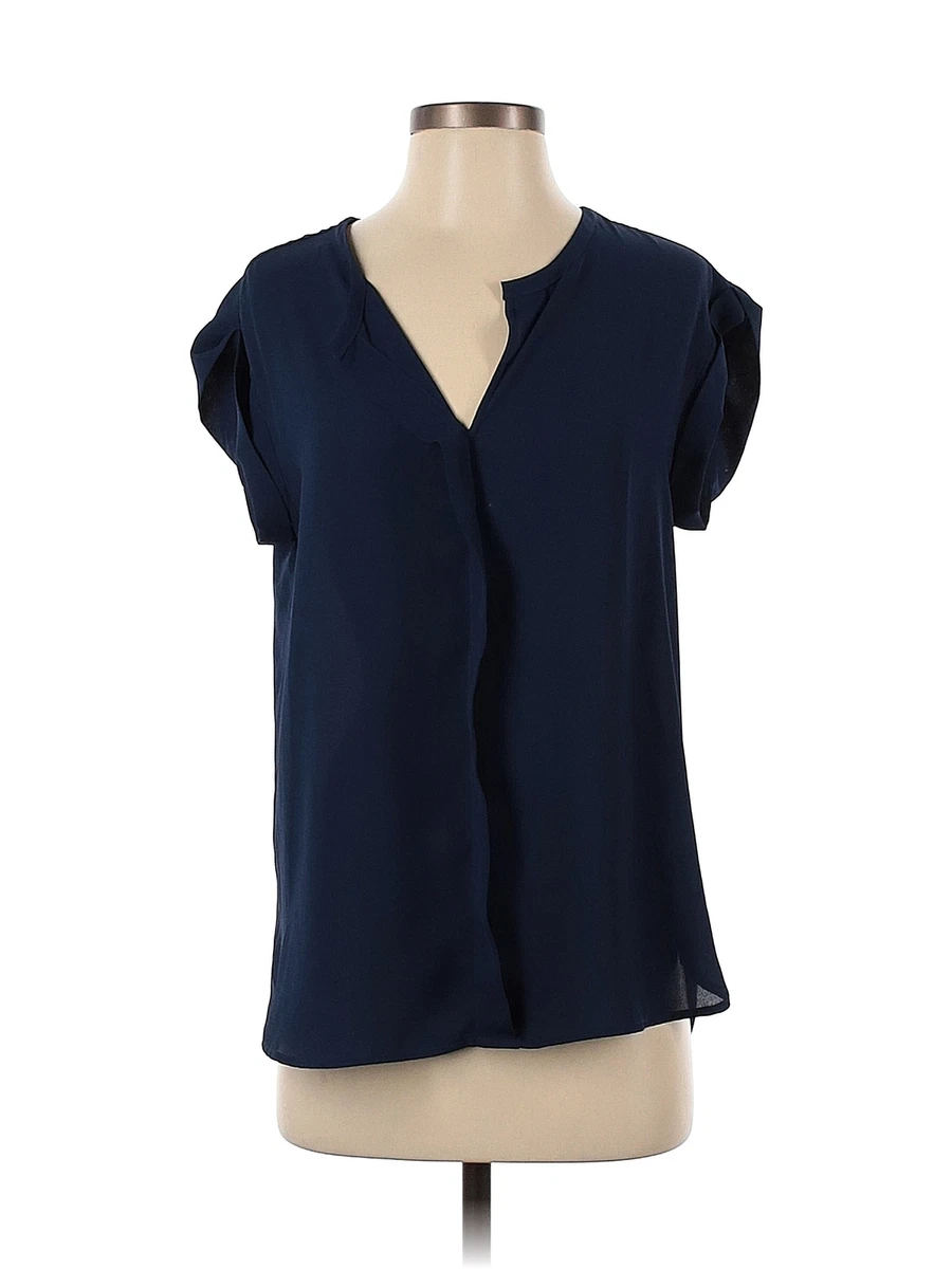 short sleeve pleione blouse