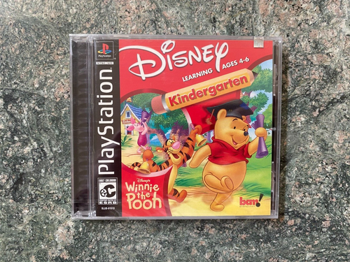 Sealed Disney's Winnie the Pooh Preschool PS1 PSX Sony PlayStation New Unopened