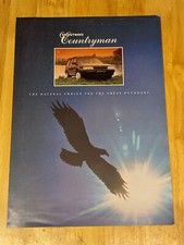 1991 Rover Montego Countryman Brochure Prospekt