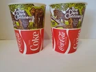 Vintage NOS 32oz COCA-COLA BUSCH GARDENS THE DARK CONTINENT TAMPA, FLORIDA CUPS