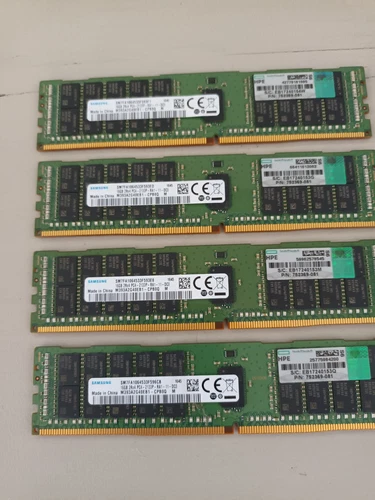 MEMOIRE SAMSUNG - LOT 16GB x 4 (64GB) - PC4-2133P ECC - HPE CERTIFIED