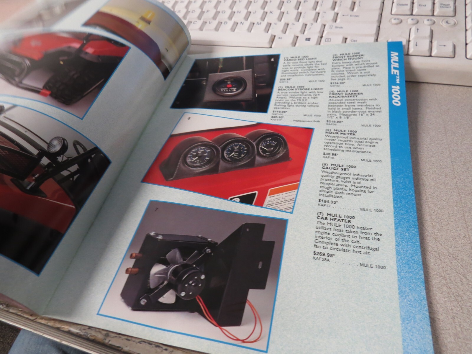 Vintage Kawasaki Mule Accessories Catalog 1995 KAFC95 eBay