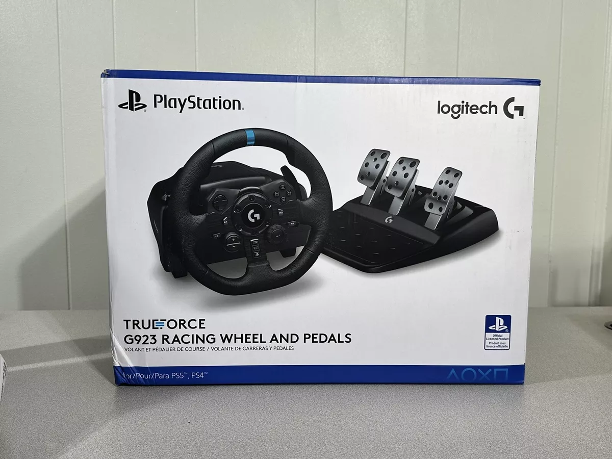 Logitech G923 Volante e Pedais para PS4/PC