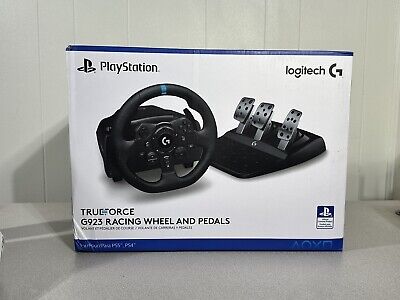 🔥NEW Logitech G923 Racing Wheel and Pedals - PS/ Black SEALED FREE  SHIPPING🔥 97855146687