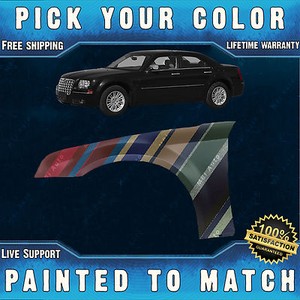 NEW-Painted-To-Match-Drivers-Front-LH-Left-Fender-for-2005-2010-Chrysler-300