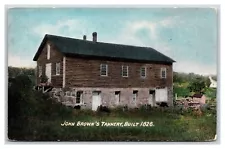 John Brown's Tannery Richmond Township Crawford Co PA UNP DB Postcard W1
