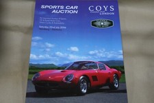 Coys An Important Auction of Sports, GT and Road Motor Cars, Motorcycles and Aut