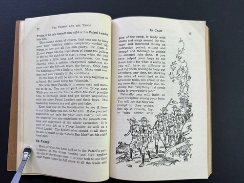 Handbook For Patrol Leaders, by William Hillcourt - 1944 -13th Printing SC Book - Picture 7 of 12