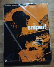 SPI  Sniper!: House to House Fighting In WW2 UNPUNCHED in VG Flat
