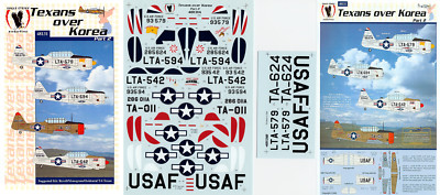 Eagle Strike 1:48 Texas over Korea Part 2 #48131 Decals