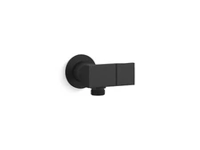 KOHLER 98354-BL EXHALE™ SUPPLY ELBOW WITH BRACKET, MATTE BLACK