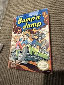 Bump'n Jump Nintendo NES Complete In Box CIB Authentic Tested