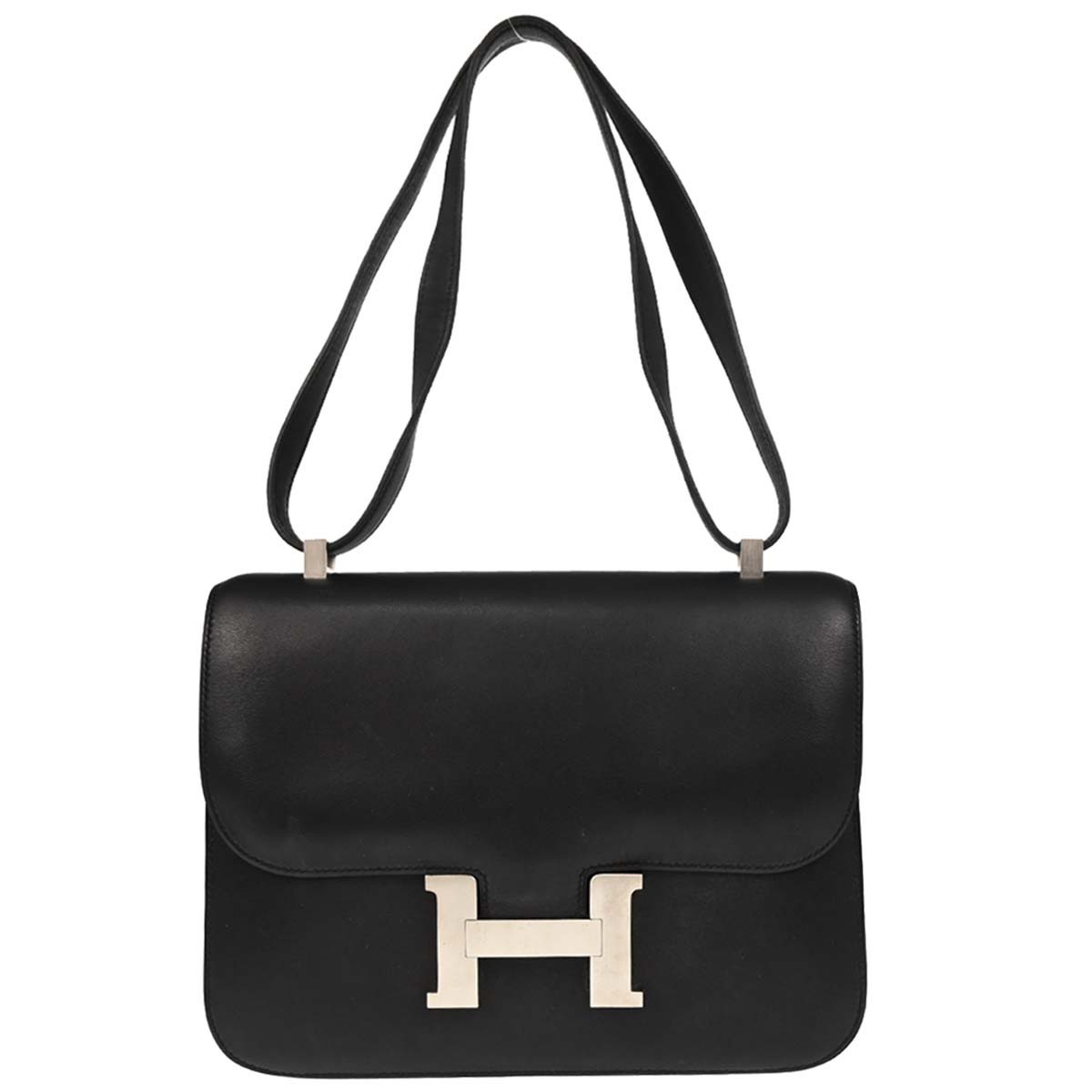 Hermes Black Chamonix Constance 25 Shoulder Bag □B 177260 | eBay