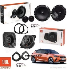 Kit 6 Casse Altoparlanti JBL Anteriori e Posteriori per Opel Corsa E dal 2014