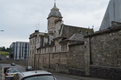 Photo 6x4 Clock tower, HMS Drake Plymouth  c2018