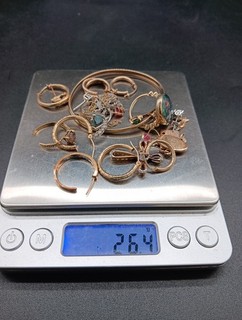 26.4 Grams Of 10k Gold Jewlery TESTED For Purity Using Niton DXL
