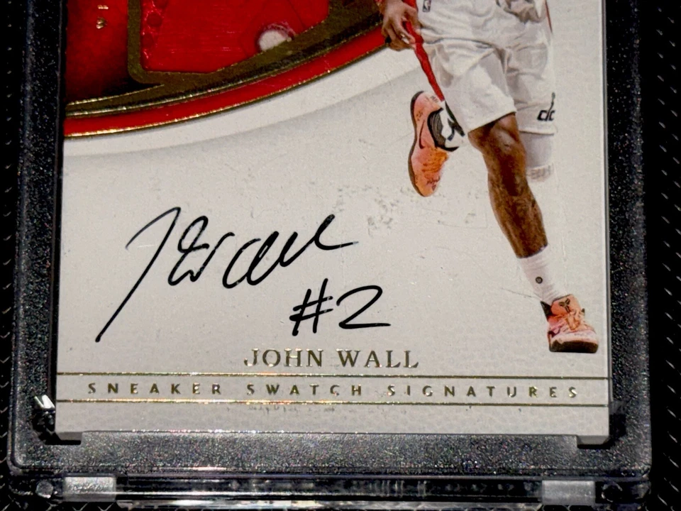 John Wall 2016-17 Immaculate Auto Sneaker /25! Panini On Card Auto # 2/25!! 🔥🔥 - Image 2 of 4