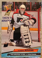 1992-93 Fleer Ultra Dominic Roussel #159 Philadelphia Flyers