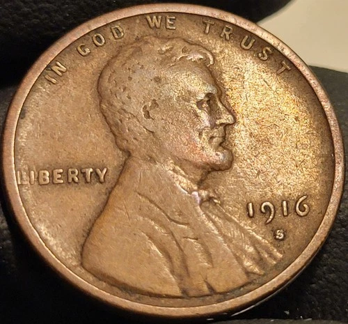 1916 S Lincoln Cent Penny! Good Condition Estate Sale Find!