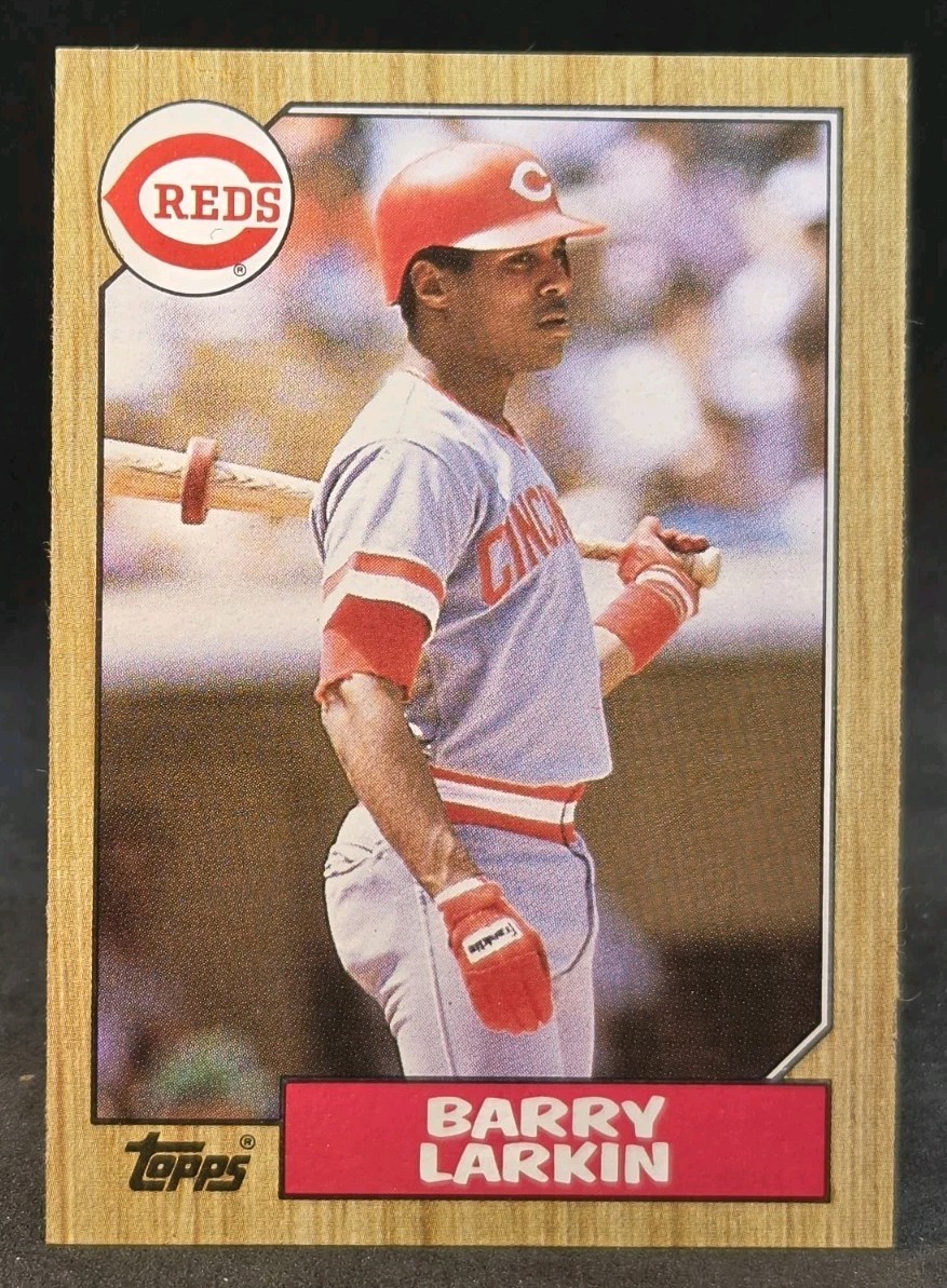 1987 Topps Barry Larkin #648 RC Cincinnati Reds HOF