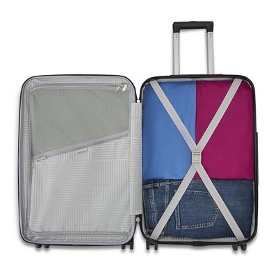 AMERICAN TOURISTER KONTOUR 2-PIECE LUGGAGE SET - CARRY-ON & MEDIUM - BLACK