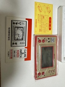 Nintendo MC-25 Game and Watch Mickey Mouse LSI Japan Tested Boxed Used