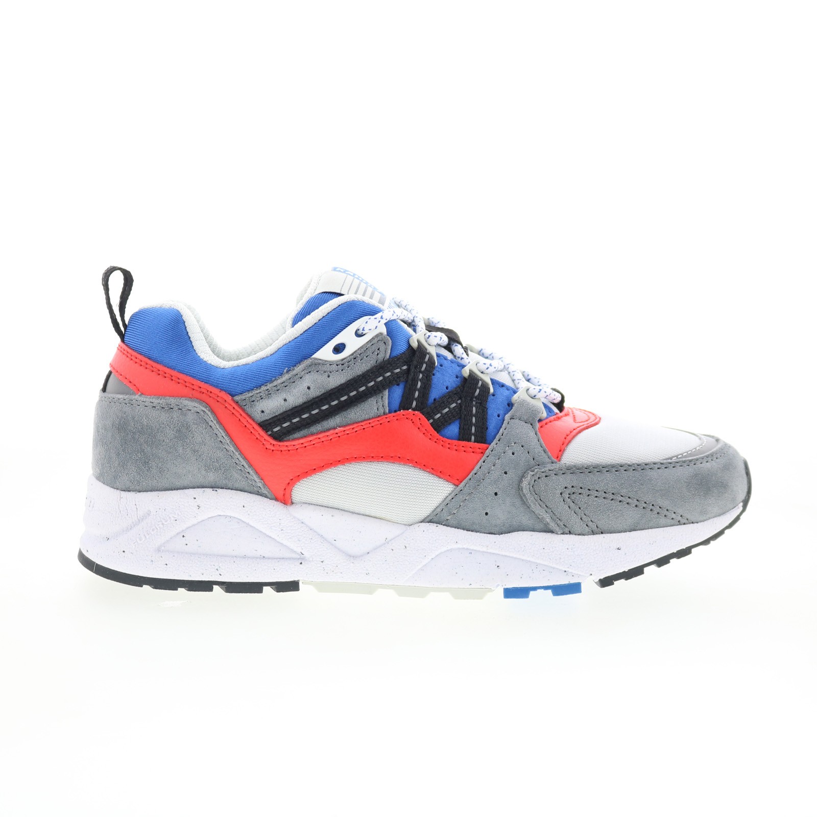 Karhu Fusion 2.0 F804060 Mens Gray Suede Lace Up Lifestyle Sneakers Shoes