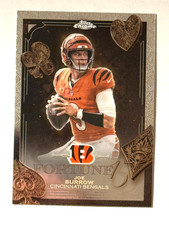 2025 Topps Chrome Football #F15-5 Joe Burrow FORTUNE 15 - Cincinnati Bengals NEW