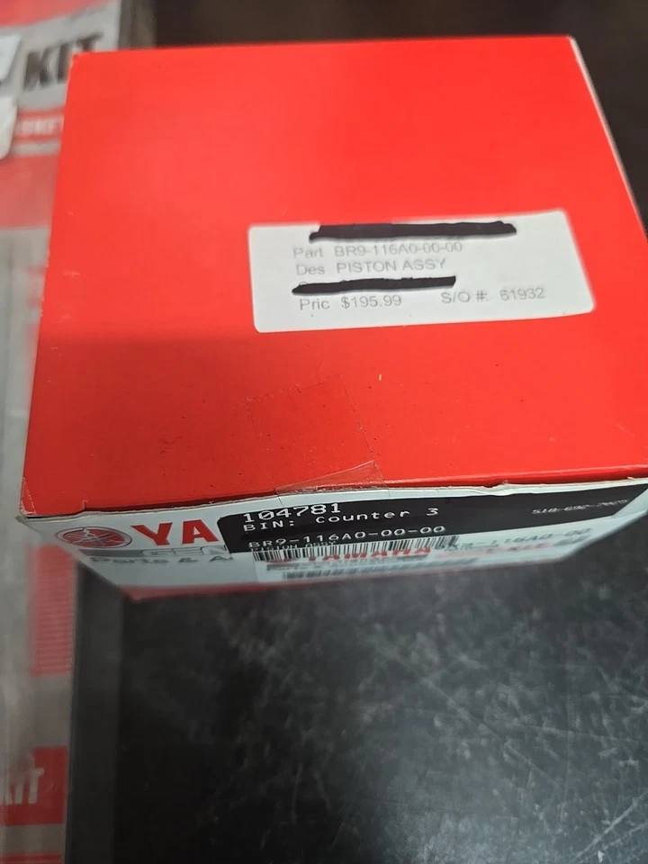 Yamaha YZ450F 2019 kit de extremo superior/kit de juntas juego de juntas de pistón Foto 3 de 4