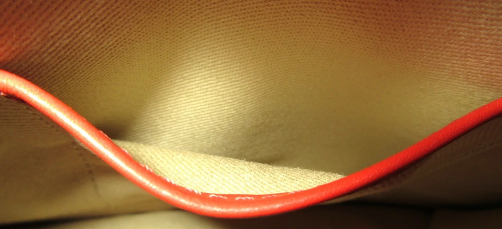 Valentino Garavani Glam Rock Leather Chain Shoulder Bag Red 2Way Used JAPAN thumbnail 10