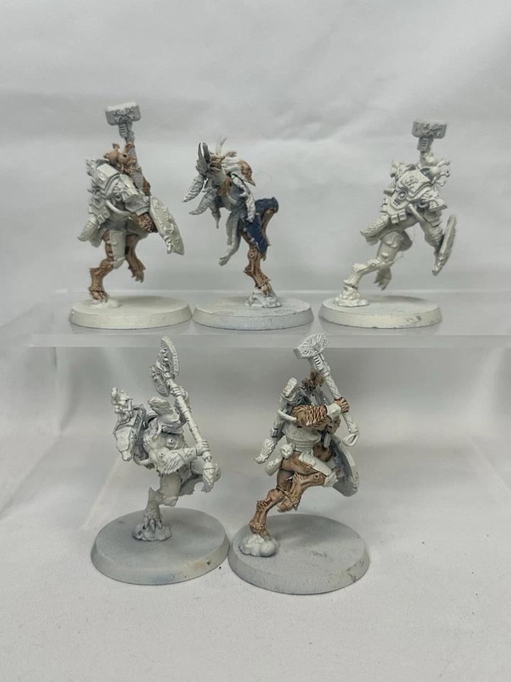 Warhammer 40k Wulfen Space Wolves Squad x5 Games Workshop Space Wolves Man Wolf - Image 4 of 4
