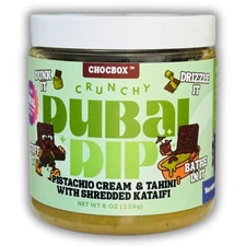 Chocbox Viral Dubai Dip - Pistachio Cream & Tahini, 16oz - Sweet & Savory Spread