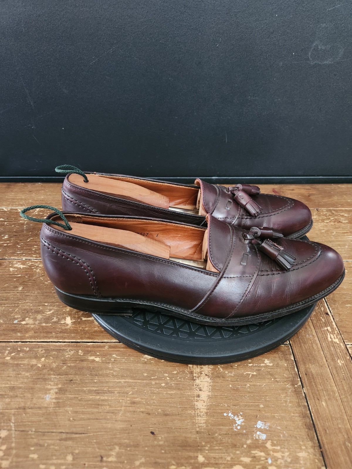 Alden 693 Burgundy Calfskin Tassel Loafer