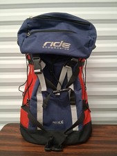 RIDE SNOWBOARD BACKPACK Hike Quick Buckles Red Blue Black NICE 