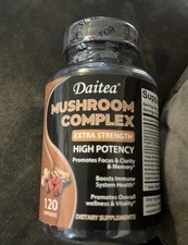 Mushroom Complex Capsules Promotes Focus &Clarity Boosts lmmune System Health