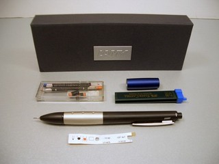 Lamy "accent" 4 pen (Multifunktions Stift) Ersatzminen/Radierer/Griff Box