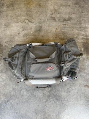 Fox Racing Shuttle Roller Gear Bag Gray/Red 32 x17 x16 