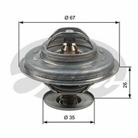 Gates TH11687G1 Thermostat, KüHlmittel FüR Bmw, Volvo