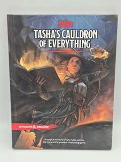 D&D 5E TASHA'S CAULDRON OF EVERYTHING HARDCOVER WIZARDS 1ST PRINTING 2020