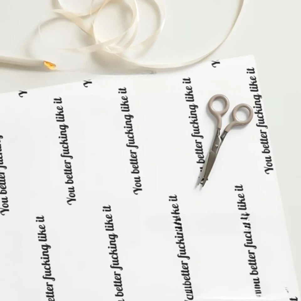 You Better Fucking Like It,Funny Gift Wrap,Rude Wrapping Paper,Sarcastic Wrap - Image 4 of 4