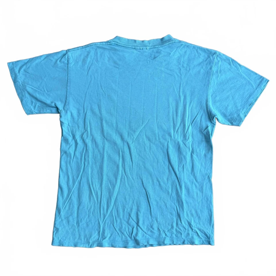 Camiseta vintage años 90 puntada única coral arrecife surf neón arte S Foto 2 de 4