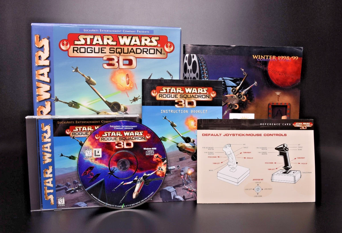 Star Wars Rogue Squadron 3D - Elite Missions - Version OEM - Jeu PC - Bon état