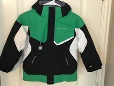 Obermeyer Kids Size 5 Ski Jacket Removable Hood I-Grow Adjustable ECU