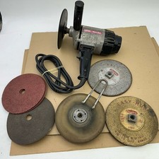 Vintage Dayton 7" Heavy-Duty Flexible Disc Sander Grinder Industrial 1-1/4HP